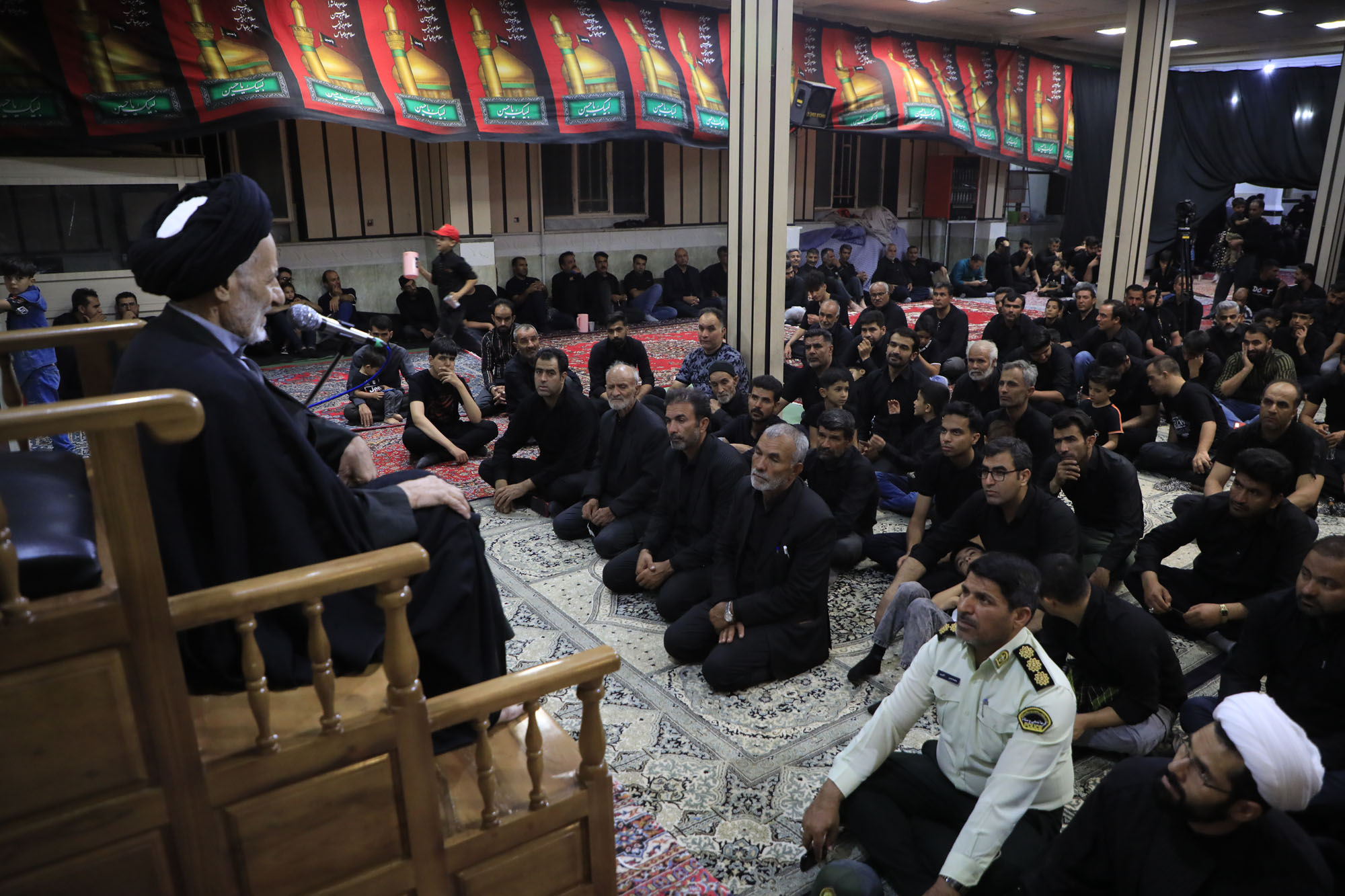 مراسم عزاداري بچ هاي مسجدي در شهر خوسف