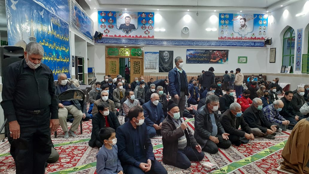 برگزاري آيين سوگواري ايام فاطميه به همت بچه‌هاي مسجد در استان خراسان جنوبي